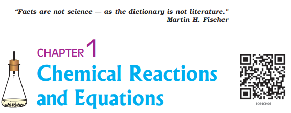 Class 10 Science Ch-1 Chemical Reactions and Equations