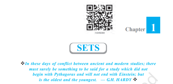 NCERT Solutions for Class 11 Maths Ch-1