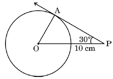 Important Questions of Maths Class 10 Chapter 10 Circles