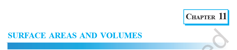 Important Questions for Class 9 Maths Chapter 11 Surface Areas and Volumes पृष्ठीय क्षेत्रफल एवं आयतन