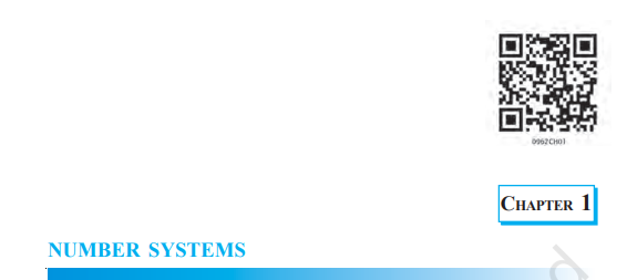 Class 9 Maths Ch-1 Number Systems 1 NCERT Solutions of Class 9 Maths Ch-1 Number Systems