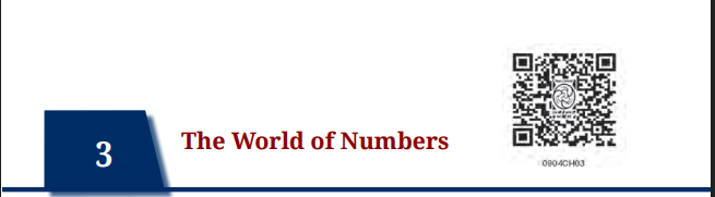 NCERT Solutions for Class 9 Ganita Manjari Chapter 3 1 NCERT Solutions for Class 9 Ganita Manjari Chapter 3 The World of Numbers